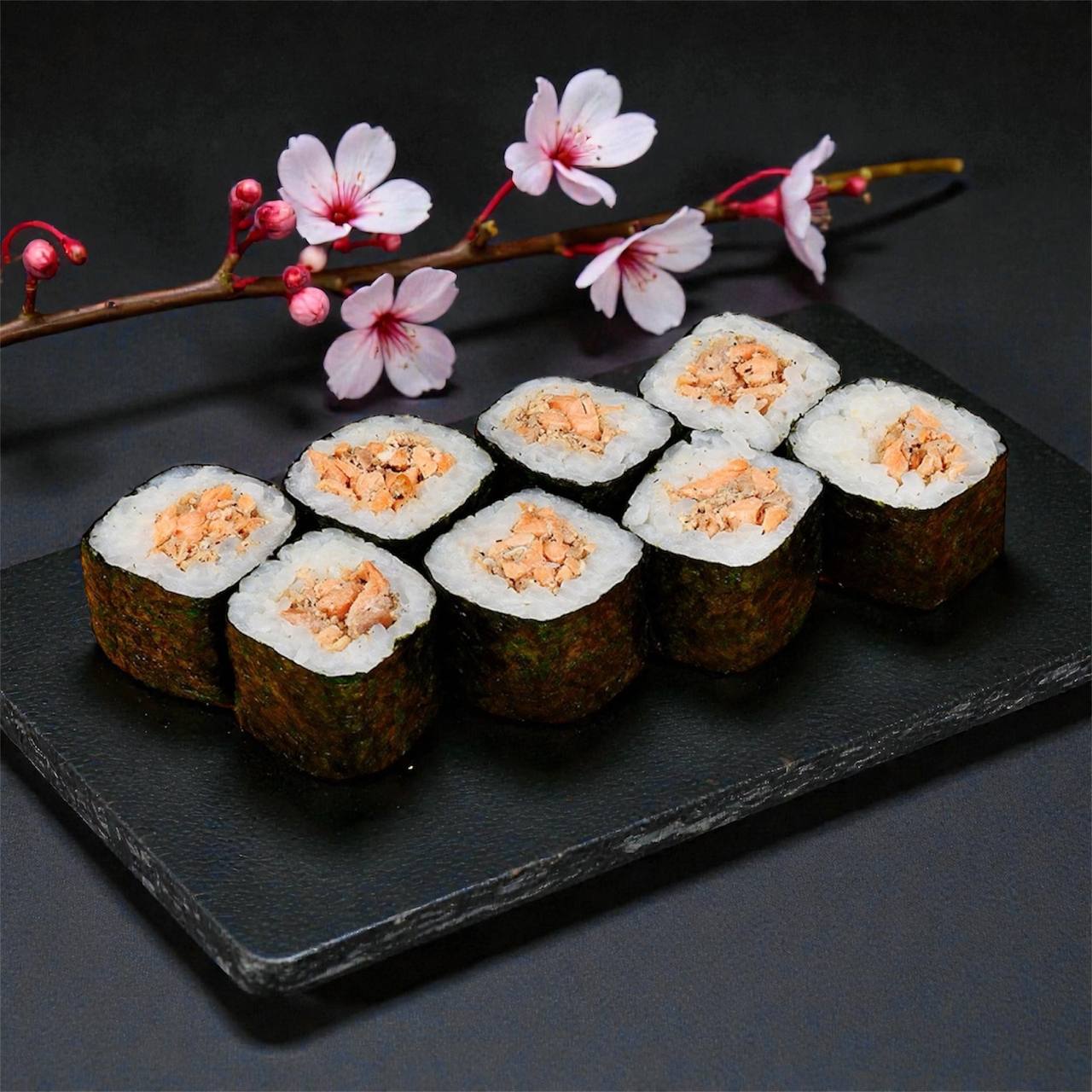 Хосомаки лосось гриль